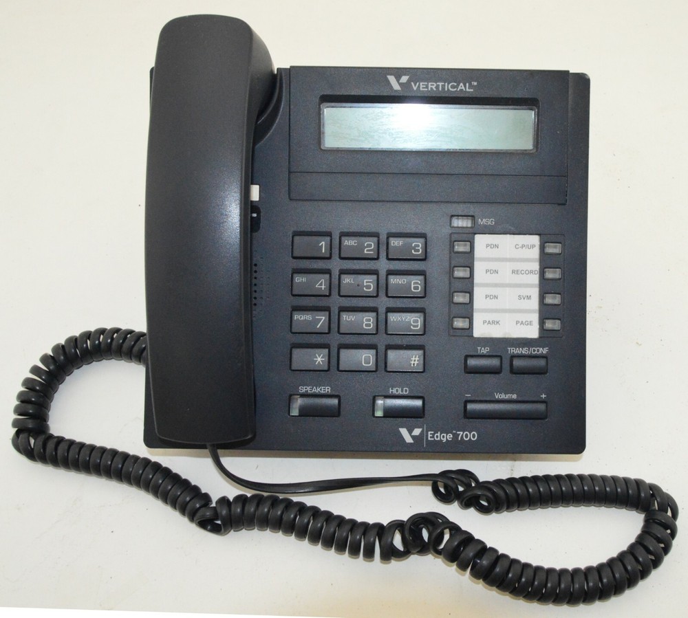 Vertical Edge 700 (8 Button) Backlit Digital VOiP Phone Model VW-E700-8B