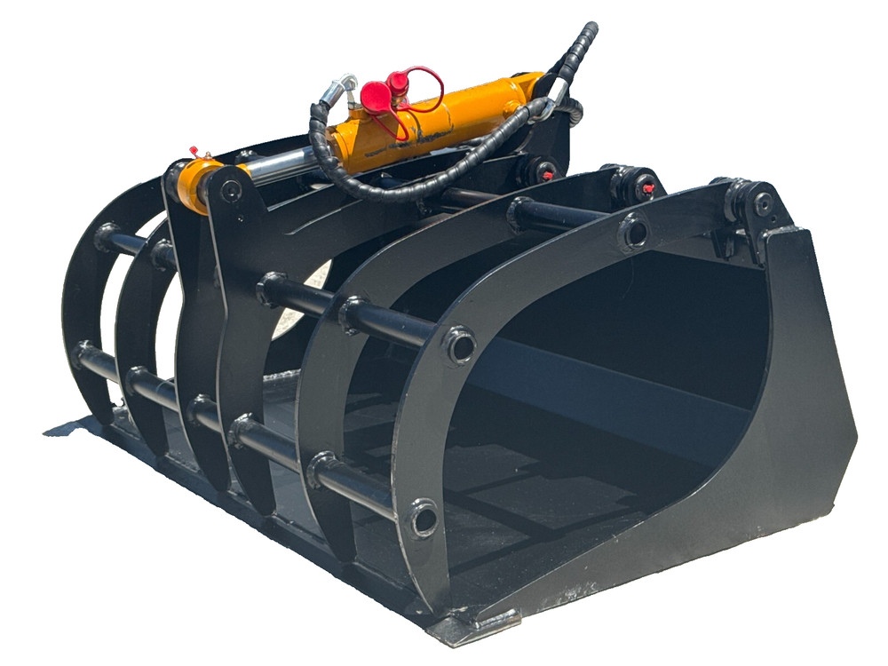 Mini Grapple Solid Bottom Attachment 44" Fits Mini Skid Steer Toro Dingo+More