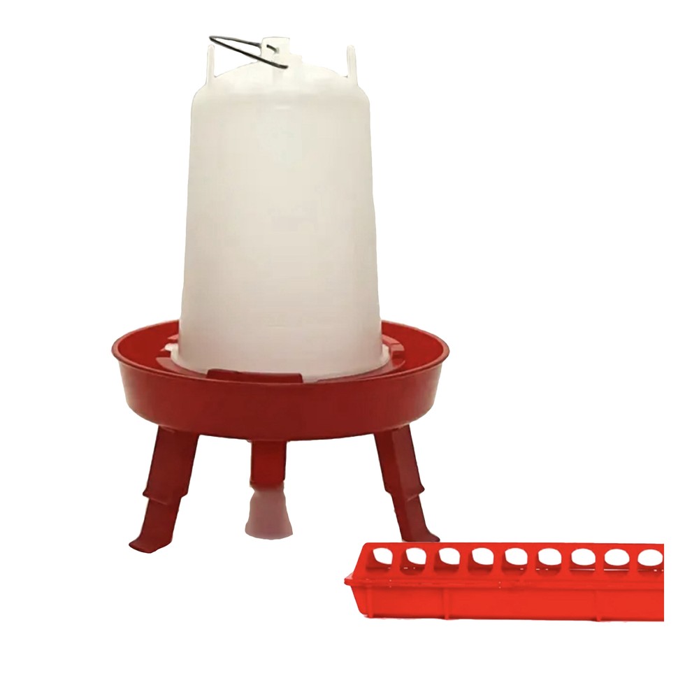 Drip Depot Chick Feeder & Waterer Set