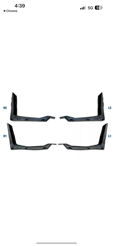 R1 Cab Extender Bracket For International LT625 2018+. Right Side Bottom.