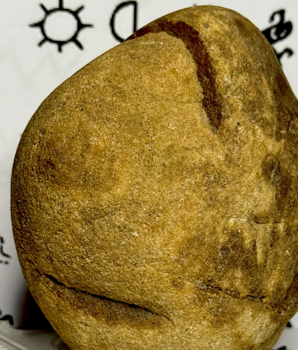 Native American Indian Authentic Artifact Stone Carved Effigy, 1 lb 10 oz • VA