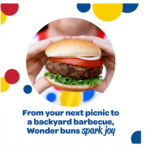 Wonder Bread Classic Hamburger Buns - 15 oz Package