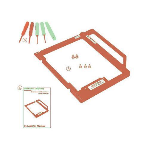OWC Data Doubler, Optical to SATA HD Converter Bracket Solution for Mac Laptops,