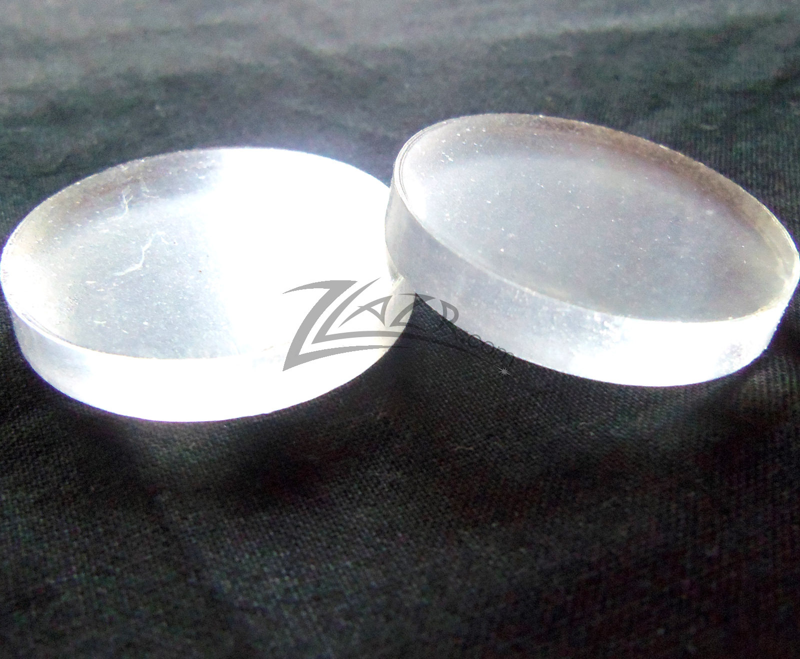 (1) 3.5"x1/4" THICK LARGE Acrylic Circle Disc Round Plexiglas Plastic Coaster