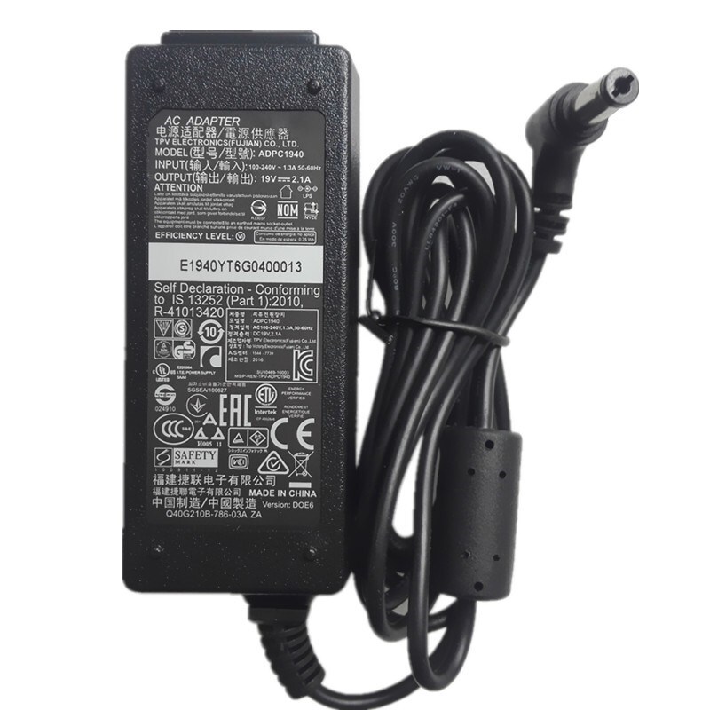 ADPC1940 AC Adapter 19V 2.1A US Power Supply With US Plug