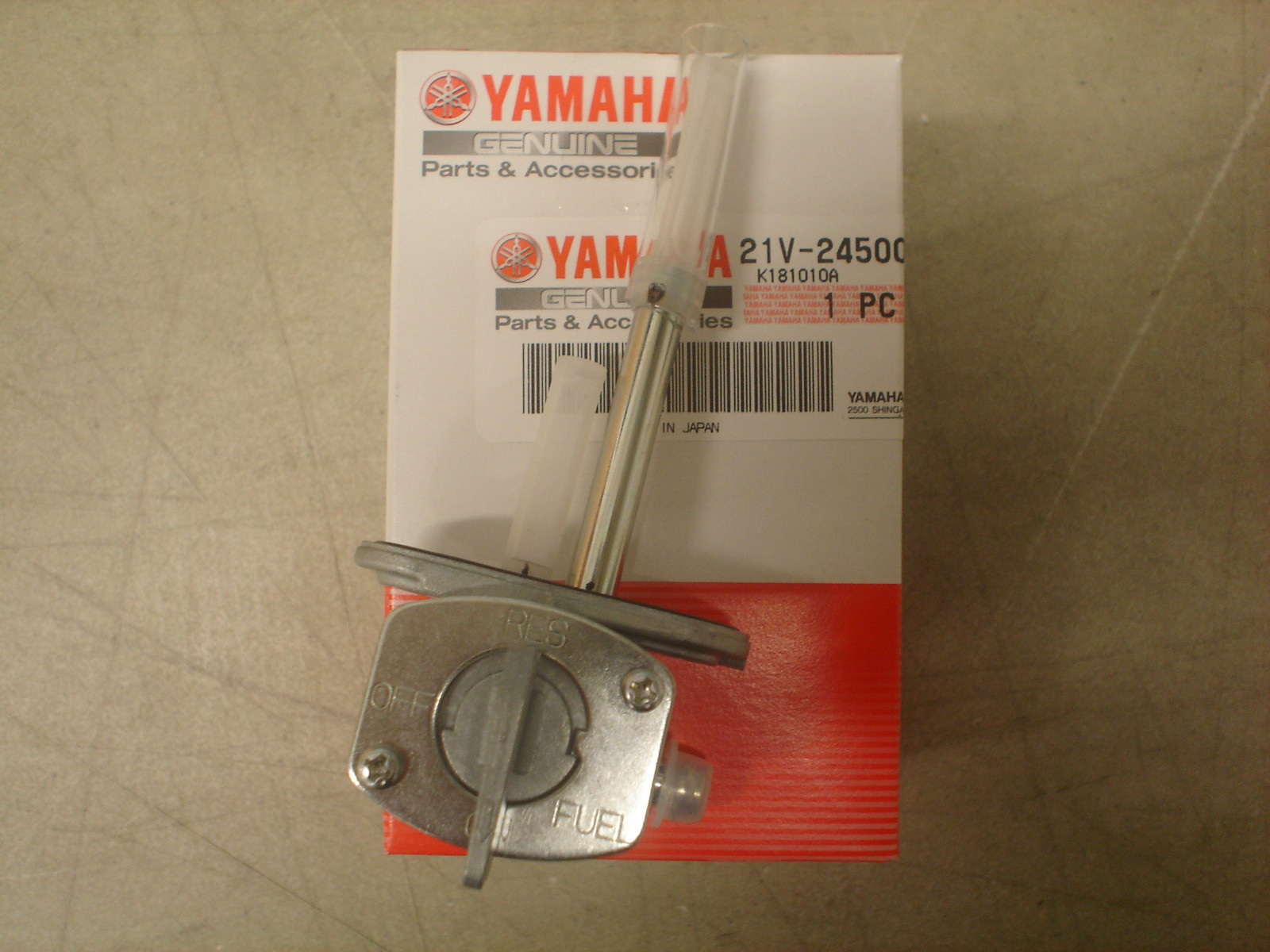 Yamaha OEM Fuel Tank Petcock Warrior Wolverine Raptor YFM350 21V-24500-20-00