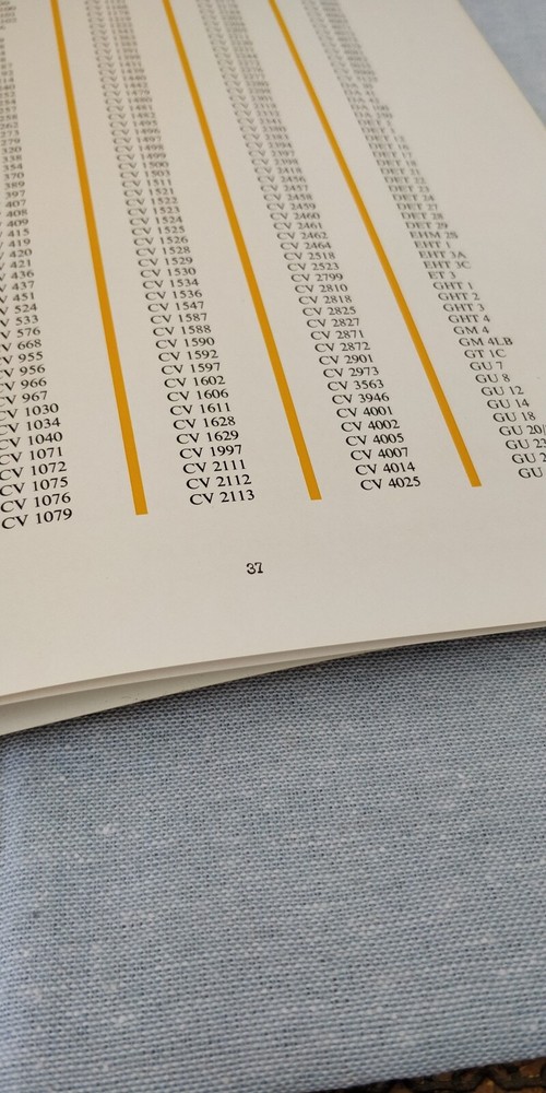 1959 Genalex ~ Valves & cathode ray Tubes ~ Catalog