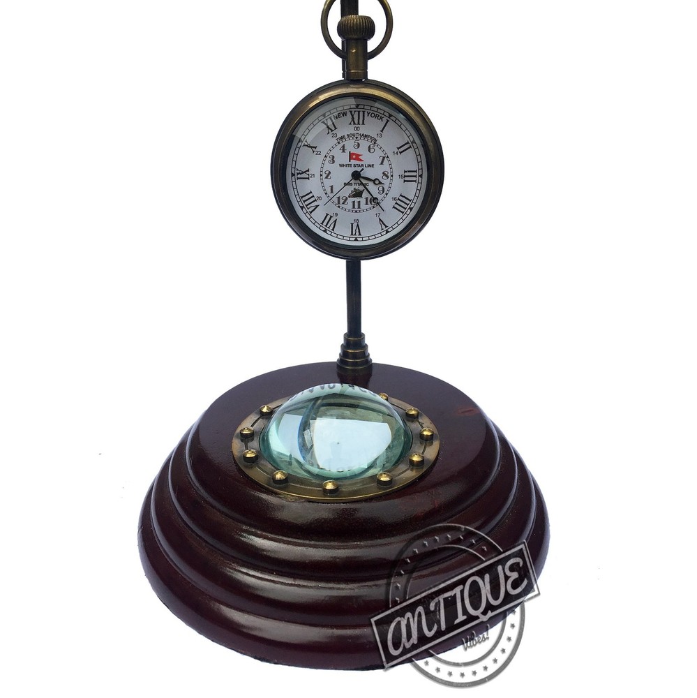 Christmas Beautiful Desktop Clock MANTEL sTUDY Table Clocks w/ NAVIGATION Com