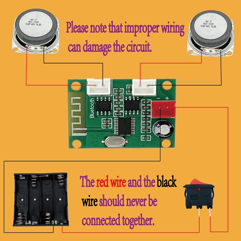 Bluetooth Speaker DIY Kit - STEM Project for Teens, Dual Speakers