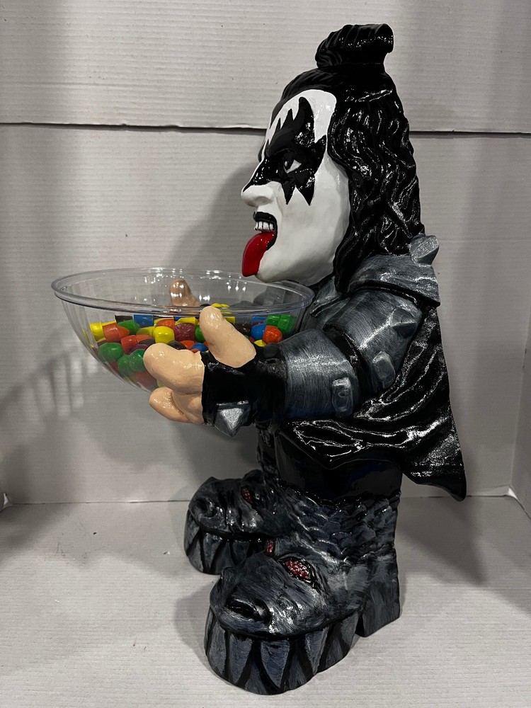 KISS Gene Simmons Demon candy bowl statue