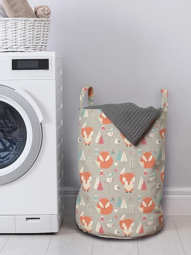 Ambesonne Fox Laundry Bag Pack of 2