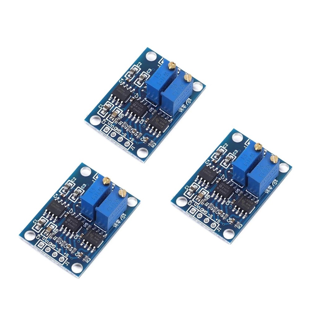 Millivolt/Microvolt Voltage Amplifier Module AD620 Instrumentation Amplifier ...