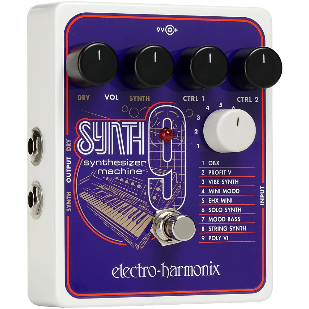 Electro-Harmonix SYNTH9 Synthesizer Machine Pedal