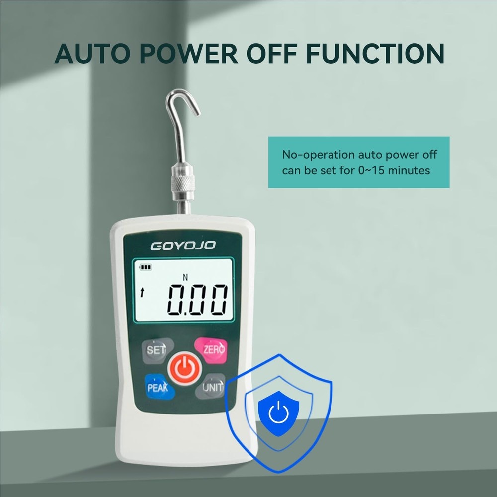 500N Digital Force Gauge - High Precision Tool for Tension & Compression Testing