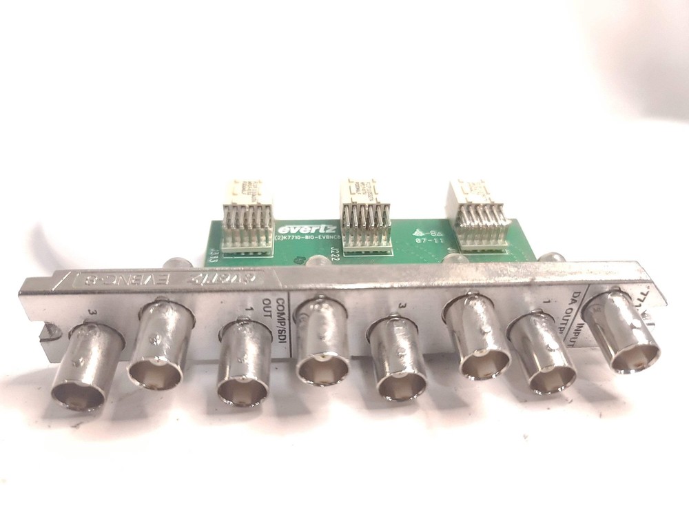 Evertz 7710DCDA-HD HD Down Converter & Distribution Amplifier Module w/ Back