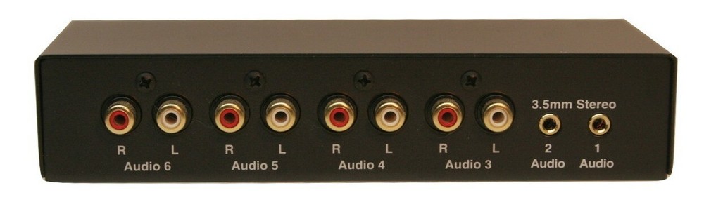 Technolink TC-716 6-Way Stereo Source Selector; BLACK Version