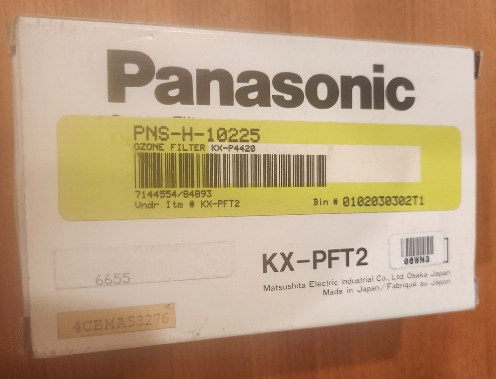 Panasonic Ozone Filter KX-PFT2