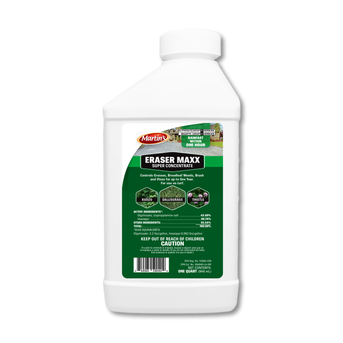 Eraser Maxx Super Concentrate Herbicide - 32oz