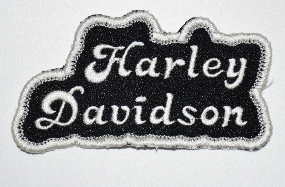 Harley Davidson Embroidered Emblem Patch