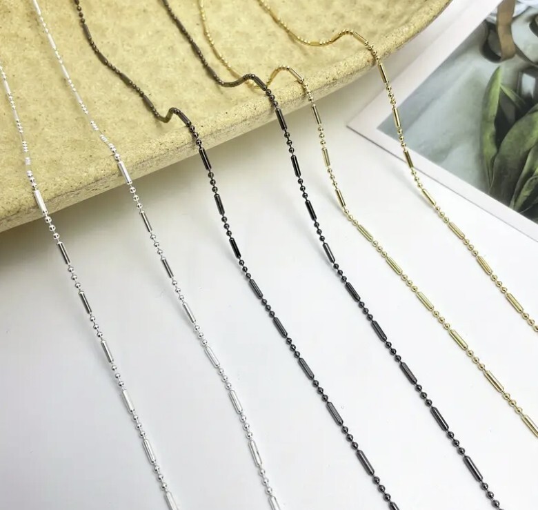 Glasses chain Silver Color Read Glasses Cord Lanyard Holder Neck Strap