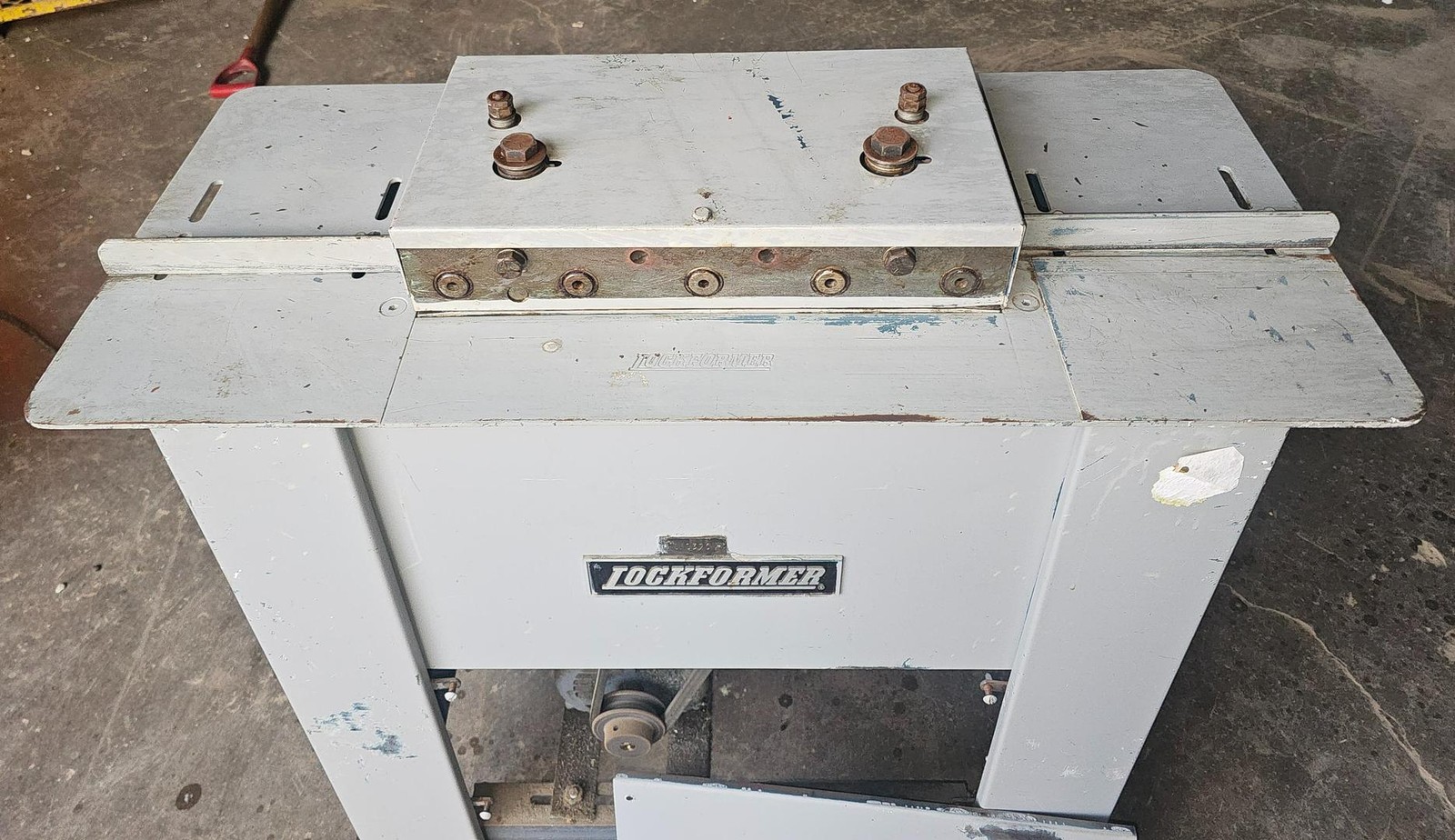 20 Ga. Lockformer Pittsburgh Roll Cleat Former Machine, Right Angle Flange