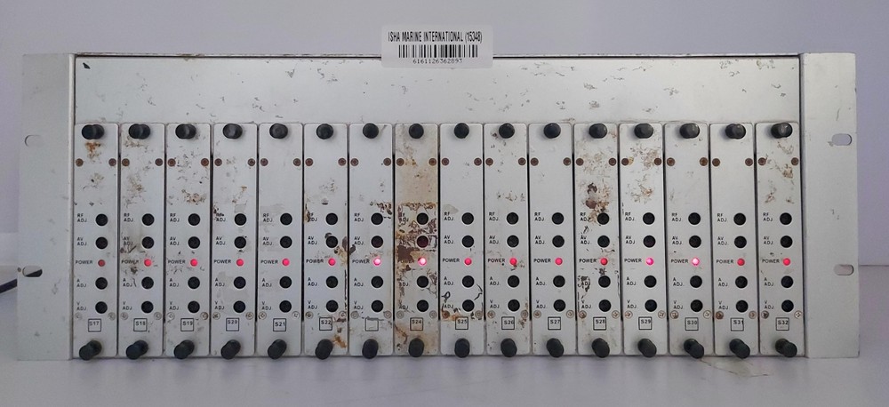 16 Channel Analog CATV Headend RF Modulator Rack Mount System