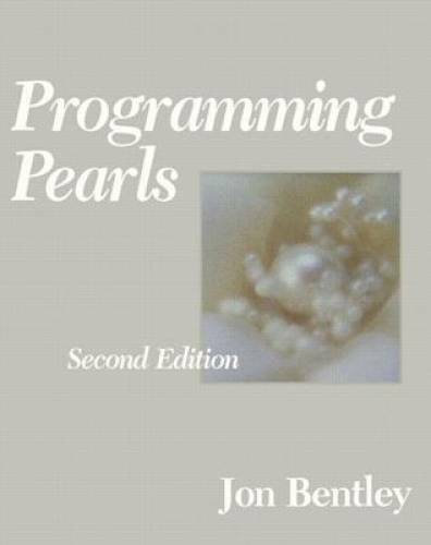 Programming Pearls (2nd Edition) - Paperback By Bentley, Jon - GOOD
