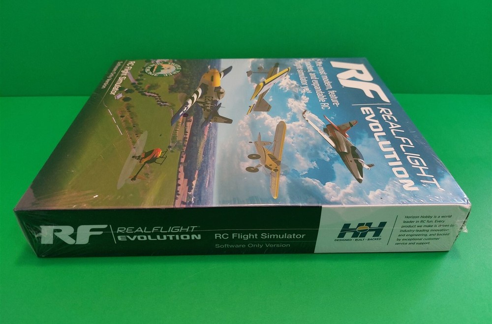 RF REALFLIGHT EVOLUTION RC FLIGHT SIMULATOR - SOFTWARE ONLY VERSION - SEALED
