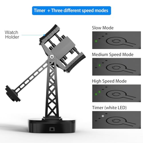 Single Watch Winder for Automatic Watches,Timer Battery version