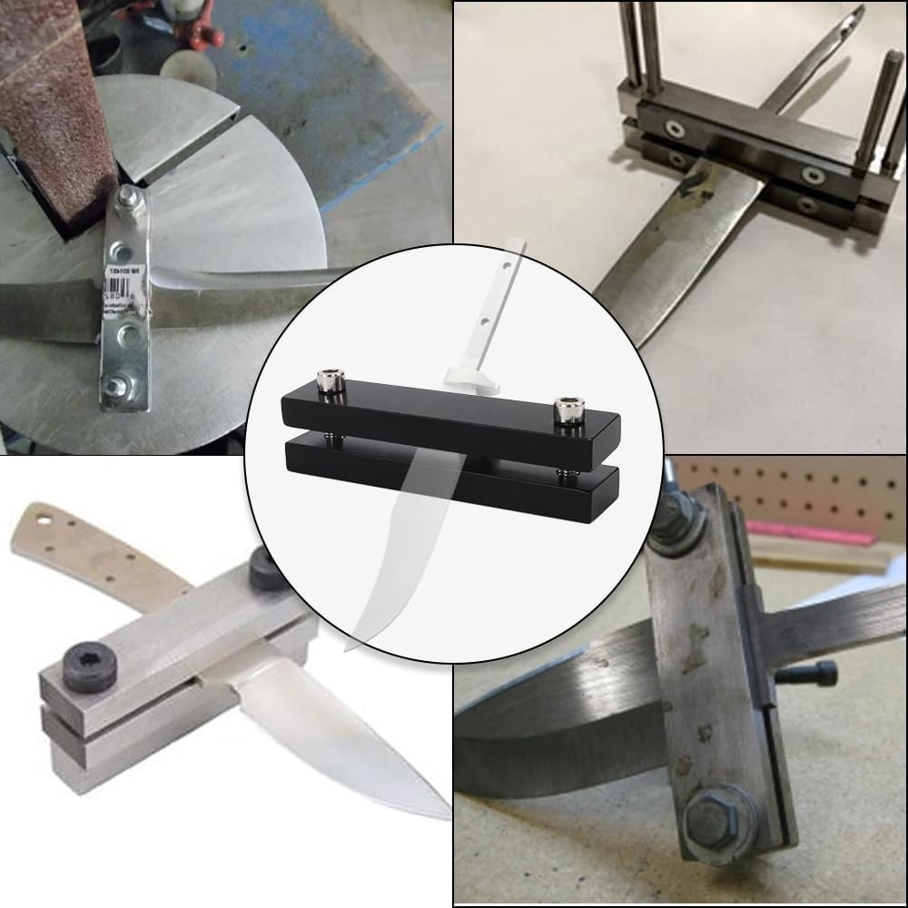 Hardened File Guide Knife Making Tool File Guide with Carbide Surf...