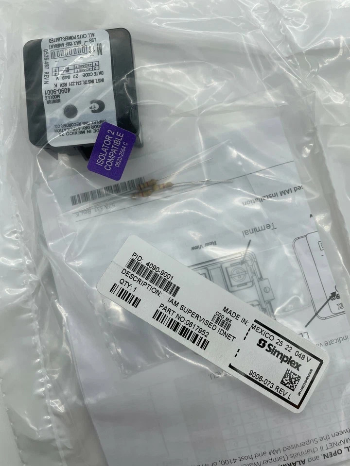 Simplex 4090-9001 Individual Addressable Module - Same Day Shipping (SEALED)