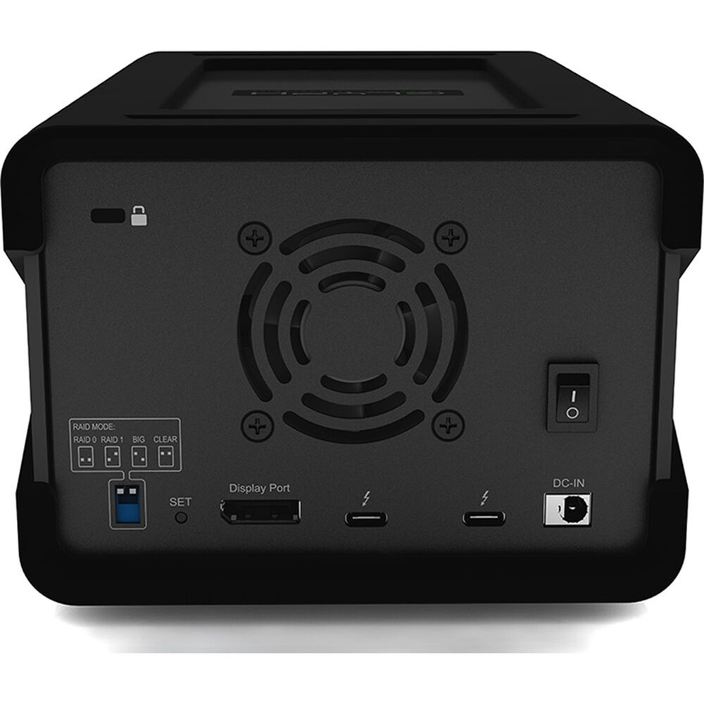 Glyph Technologies Blackbox PRO RAID 48TB (2x24TB) 2-Bay Thunderbolt 3 RAID Arra