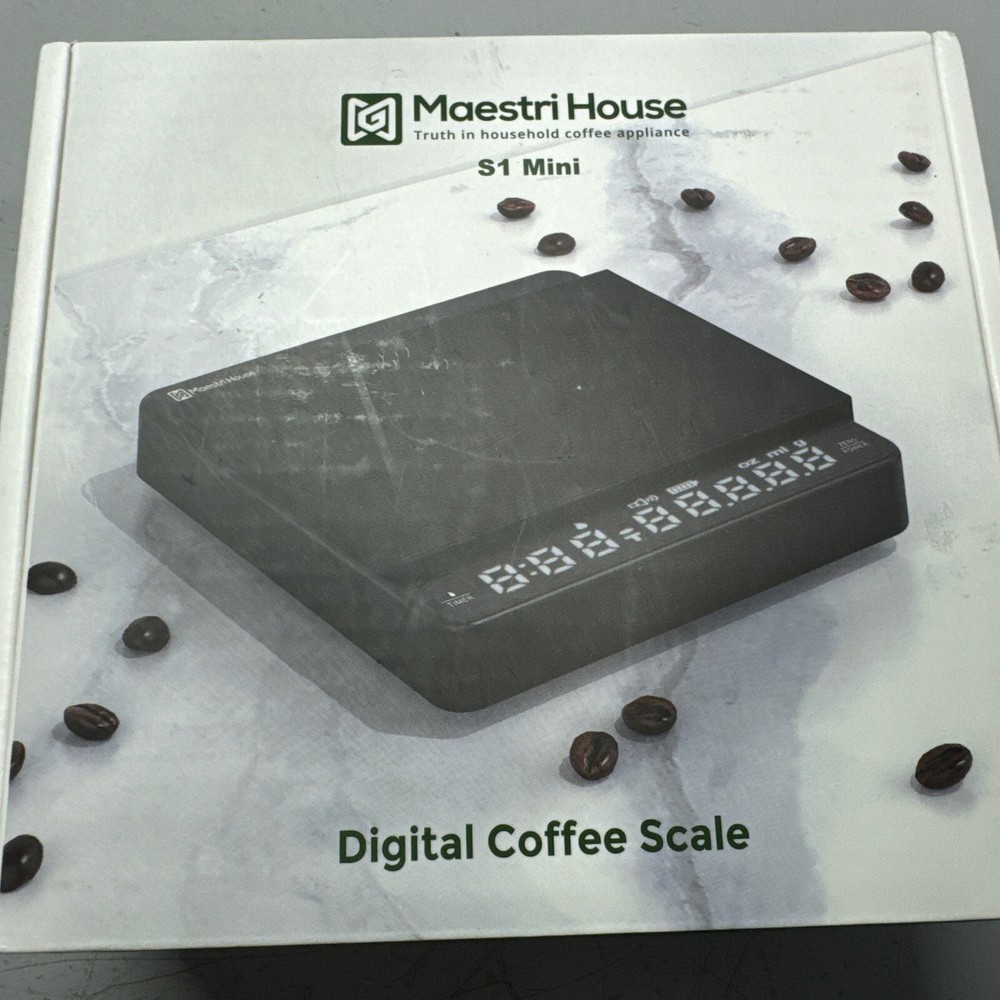 Rechargeable Mini Coffee Scale with Timer - Maestri House Espresso Scale KC200