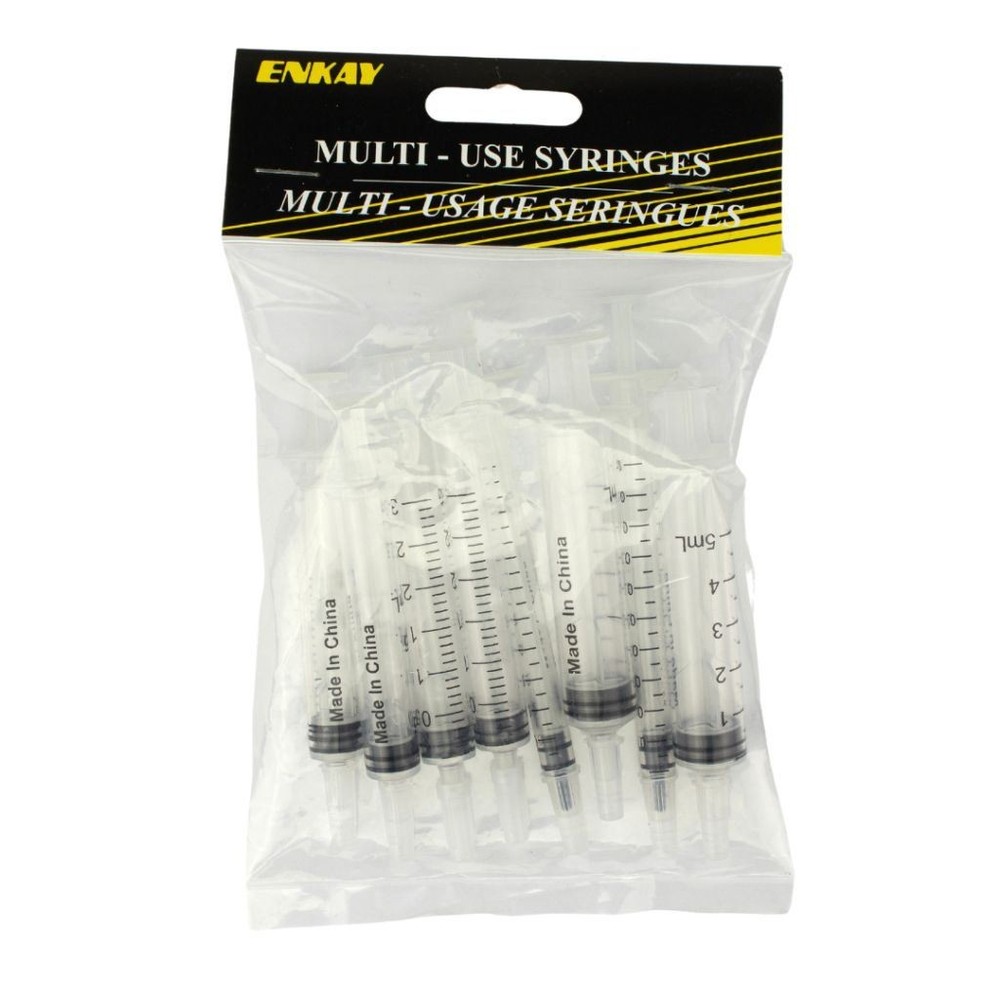 Enkay - 8pc Syringe Assortment, Poly Bag
