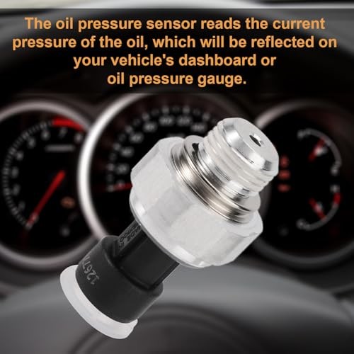 Engine Oil Pressure Sensor & Socket, Oil Pressure Sending Unit Switch Kit for