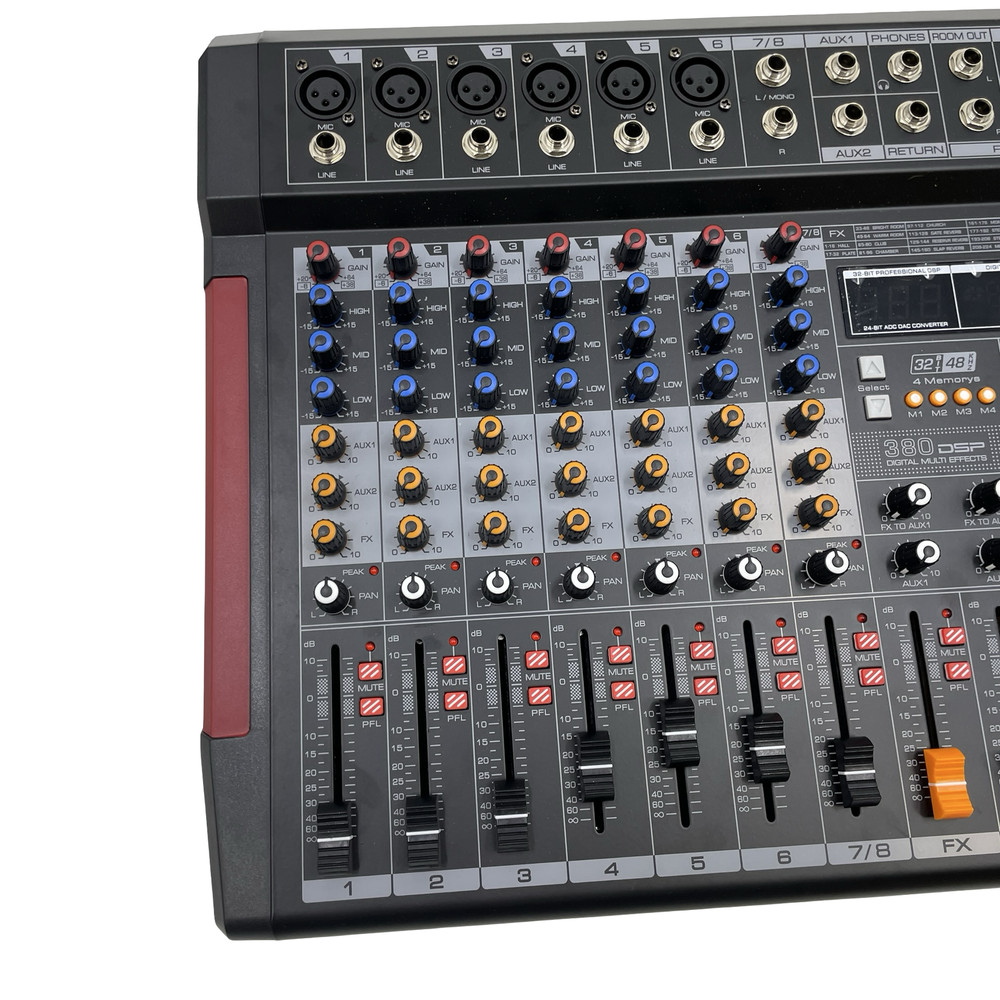 Pyle PMX648 Professional DJ Audio Mixer Controller 8-Channel DJ Controller