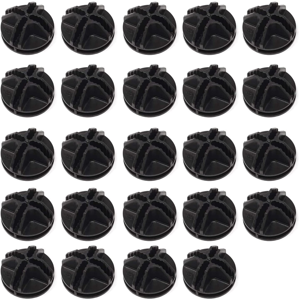 Wire Cube Plastic Connectors for Grid Storage Shelving & Mesh Snap Organizers
