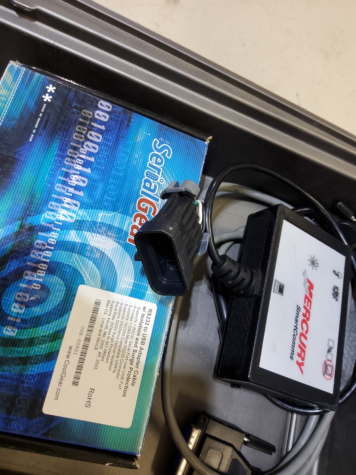 OTC/MERCRUISER P/N 91-823686A2 DDT DIAGNOSTIC KIT WITH ACCESSORIES