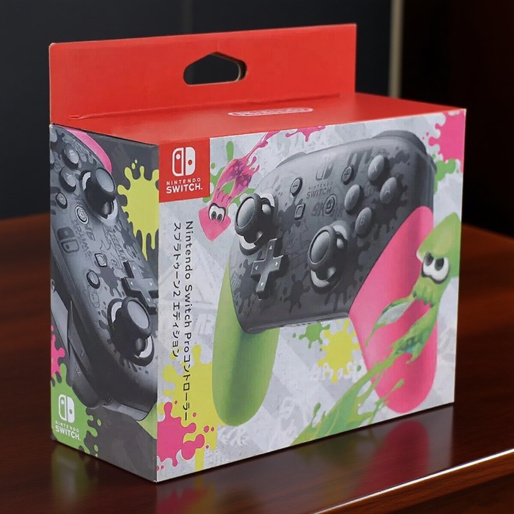 Splatoon 2 Edition Wireless Pro Controller for Nintendo Switch NEW