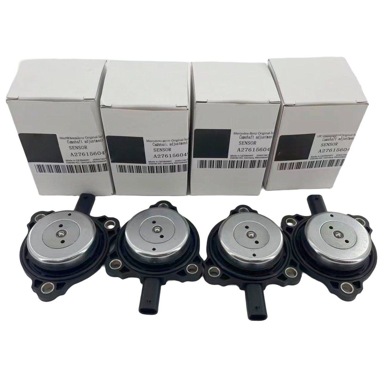 4X OEM A2761560790 Mercedes-Benz Camshaft Adjuster Magnet Solenoid