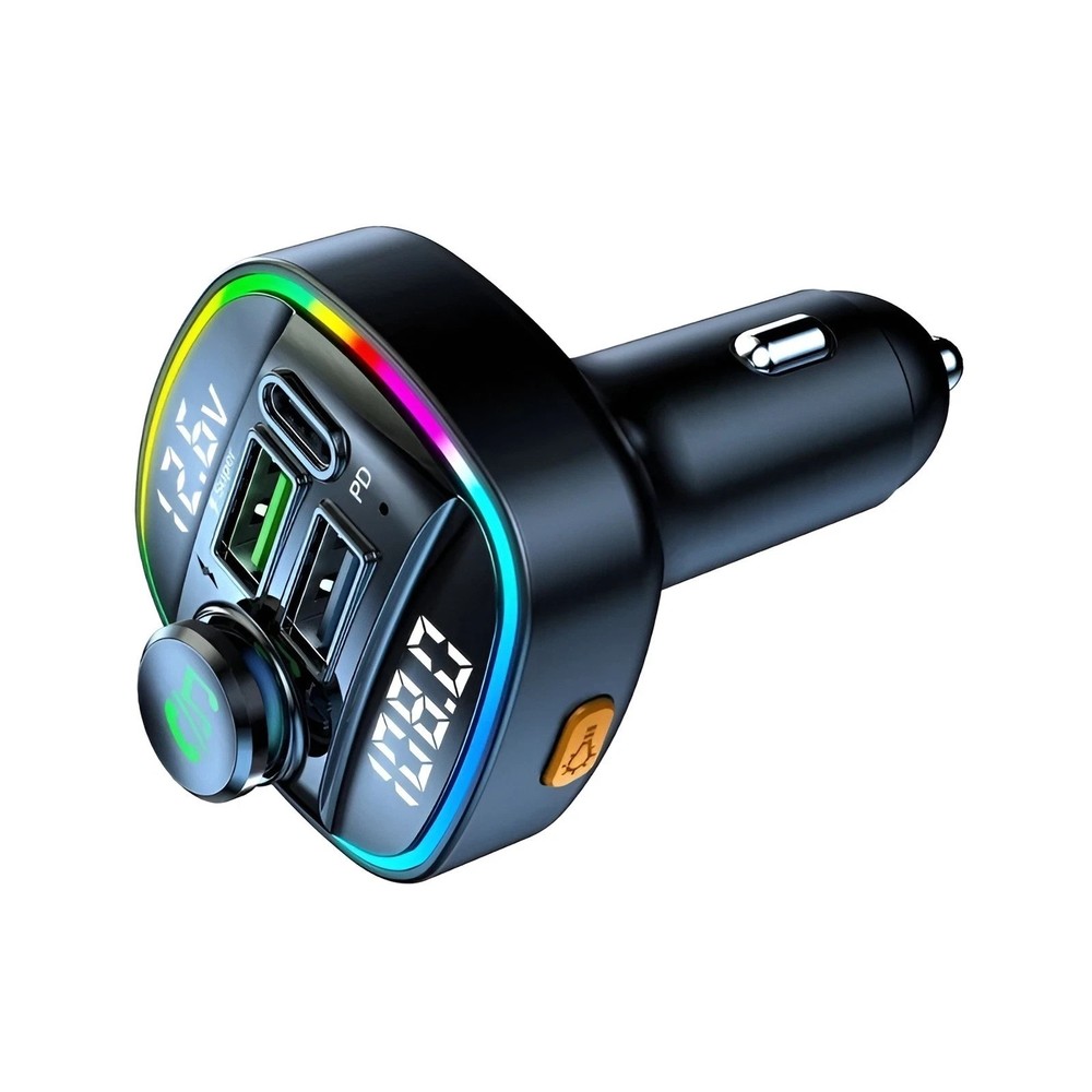 Bluetooth FM Transmitter Car Adapter Hands Free Radio USB Charger AUX Audio