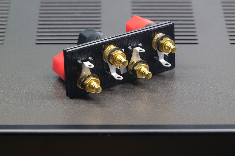 Rotel RX-603 speaker terminal upgrade kit