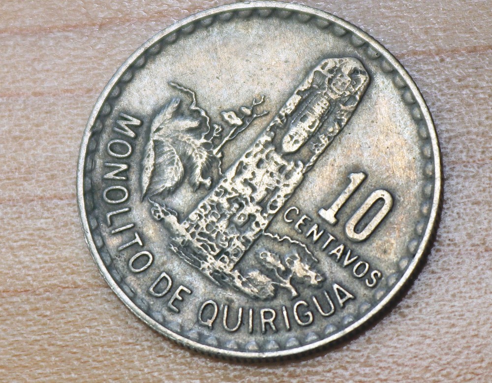 1971 Guatemala 10 Centavos