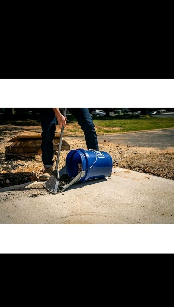 Project Source QuikLid ClipOn Dust Pan 5Gallon Bucket Accessory
