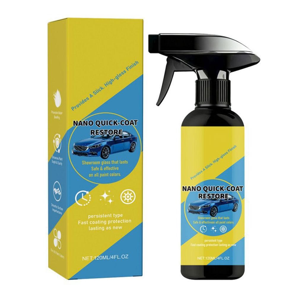 NANO QUICK-COAT RESTORE 120ml, Car Polish & Protectant, High Gloss Finish