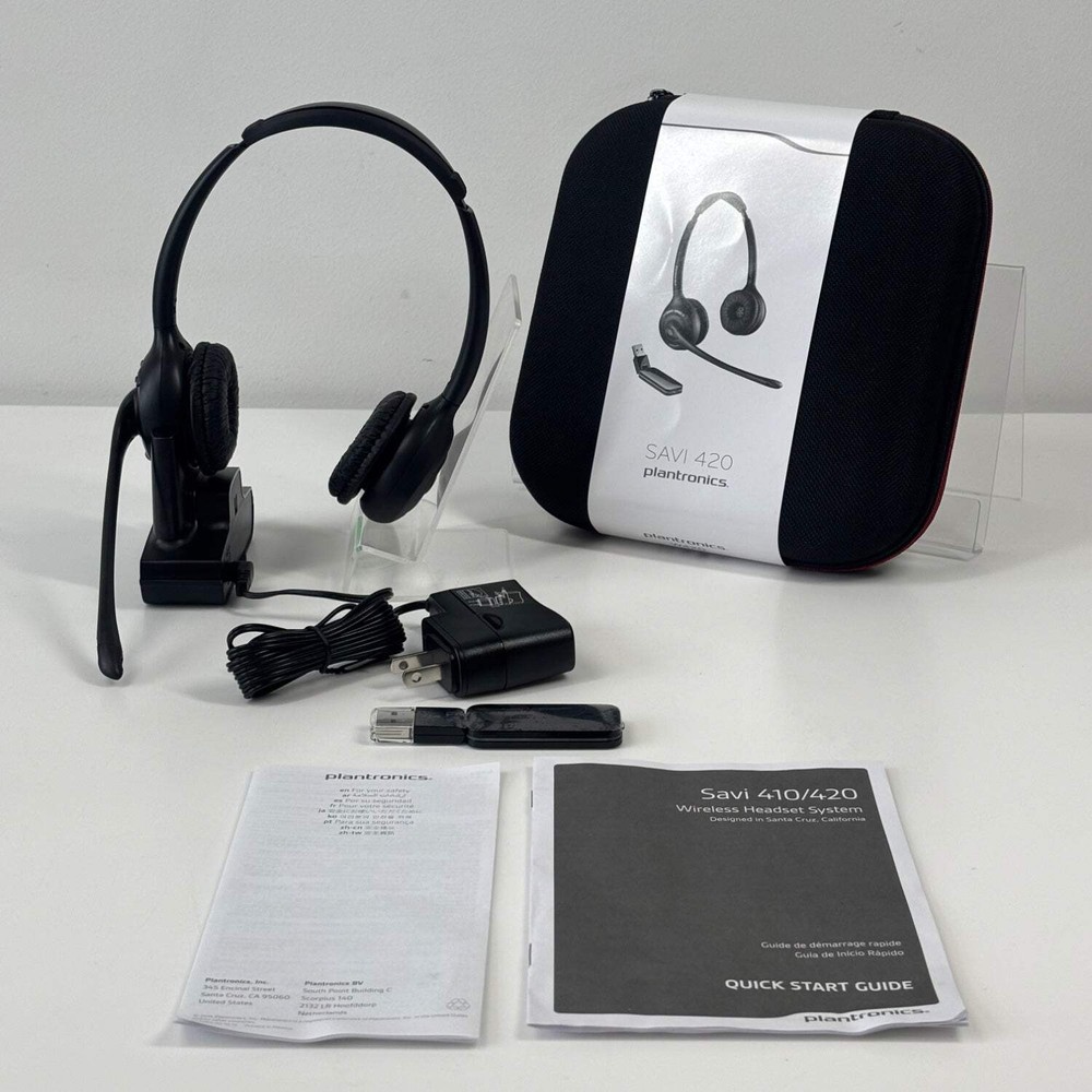 Plantronics Savi 420 Wireless Headset W420