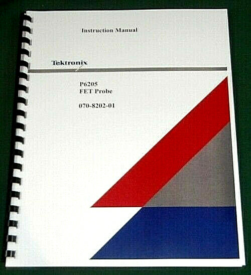 Tektronix P6205 Instruction Manual: Comb Bound & Protective Covers