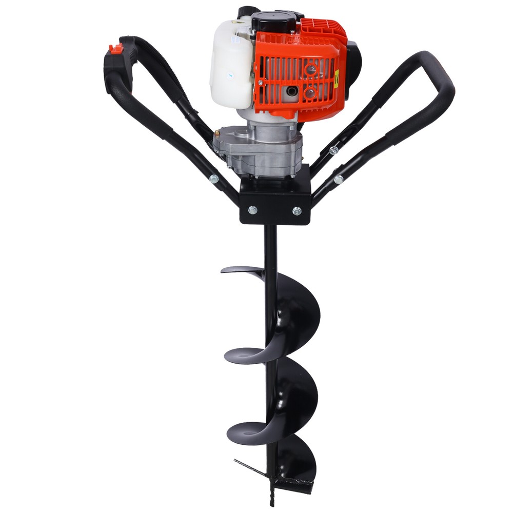 V 52CC 2-stroke petrol post-hole digger Single auger EPA machine