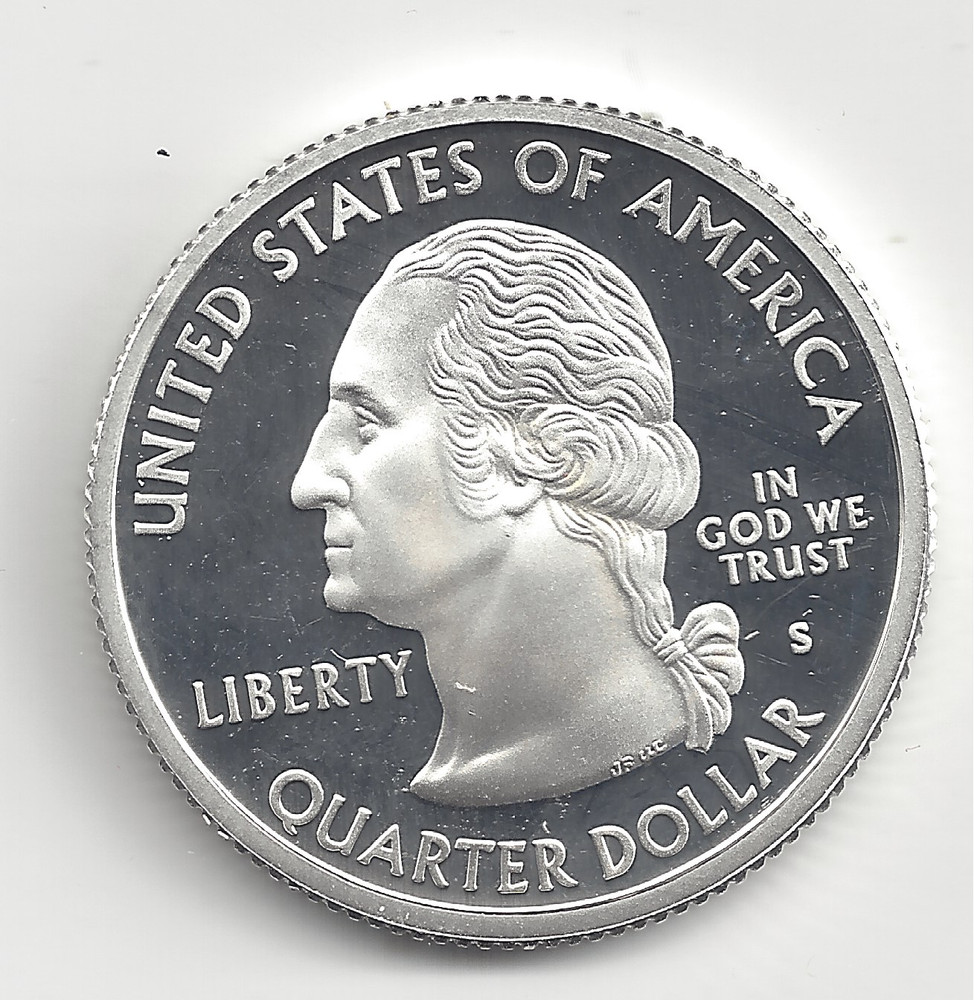 2000 S Silver MASSACHUSETTS Proof Quarter - 90% Silver