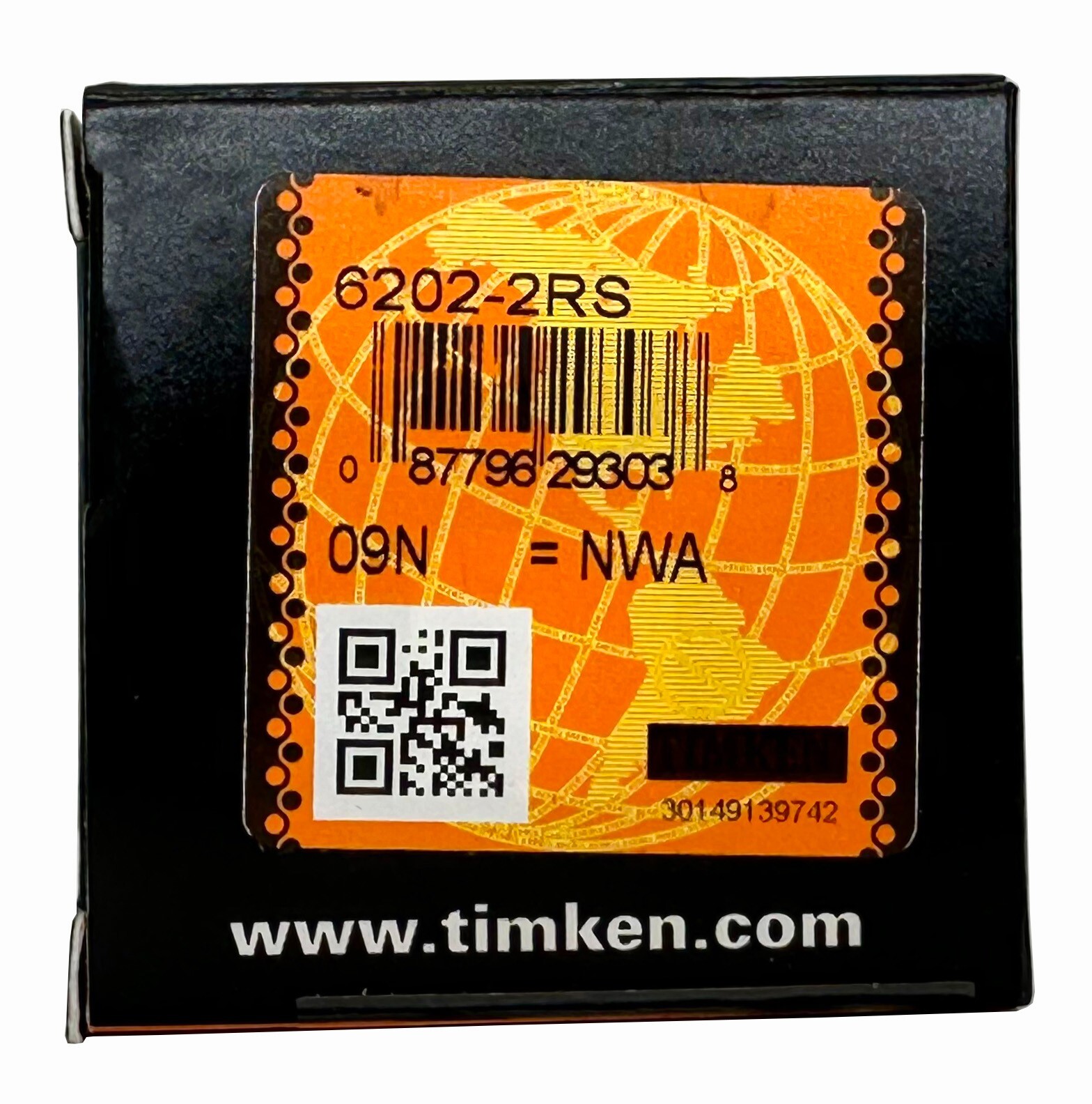 2Pcs TIMKEN Brand 6202-2RS 15X35X11MM Double Rubber Seal Ball Bearings 6202RS